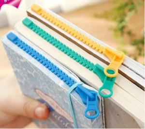 Quality Zipper Bookmark promotion gift wholesale