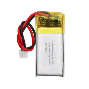 Quality Light Rechargeable Custom Mini LiPo Battery 3.7 V 60mAh 401020 wholesale