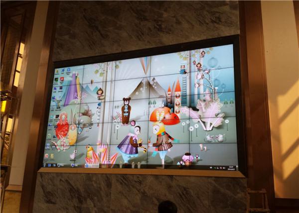 LED Broadcast Video Wall For Studio Hall With Super Narrow Bezel , 4K MAX