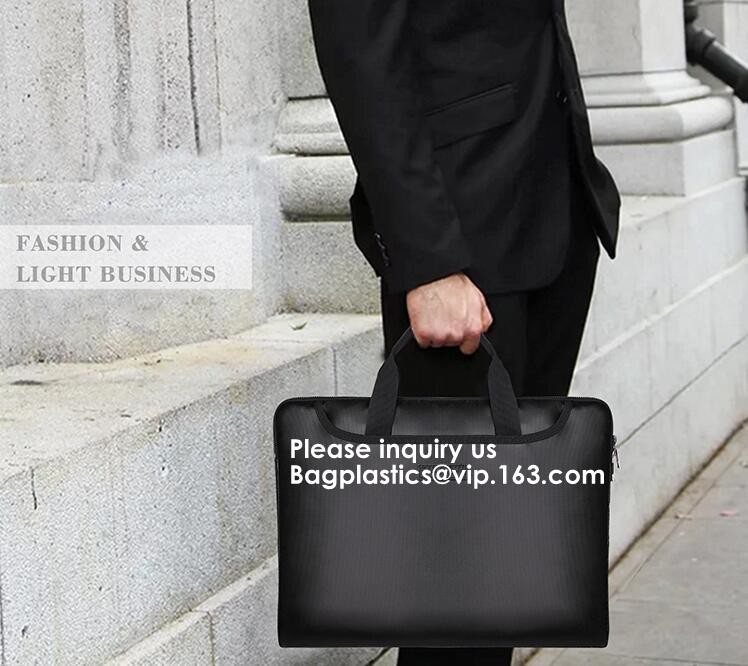 waterproof and fireproof resistant document bag,Lock Box Bag For Documents Money & Office Files Freproof Safe Bag with L