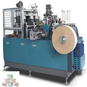 Quality 380 Volt 50Hz 70pcs Speed Paper Bowl Making Machine For Ice Cream Bowl wholesale