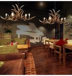 Big antler chandelier 25 Lights for Living room Bedroom Coffe Shop Lighting