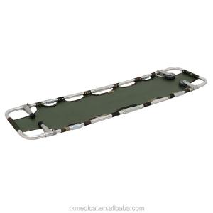 Quality Folding Hospital Patient Stretcher 159kg Capacity And CE Certificate wholesale