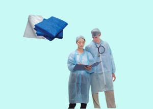 Quality Blue or White Spunbond Non Woven Medical Fabric Eco friendly and Waterproof wholesale