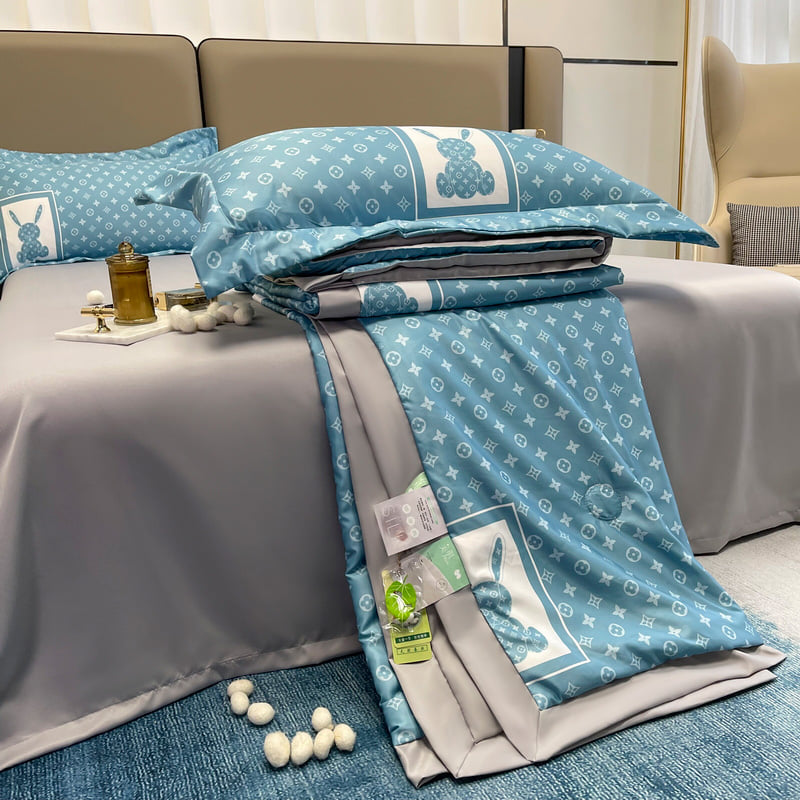 Solid Pattern 300TC Luxury Bamboo Bedding Set for Customization and Comfortable Sleep