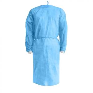 Quality Disposable PP SMS Surgical Gown AAMI level 1 2 3 4 Dental Medical Isolation Gown wholesale