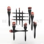Durable 13 Piece Face Makeup Tools 3 Tones Synthetic Cosmetic Brush