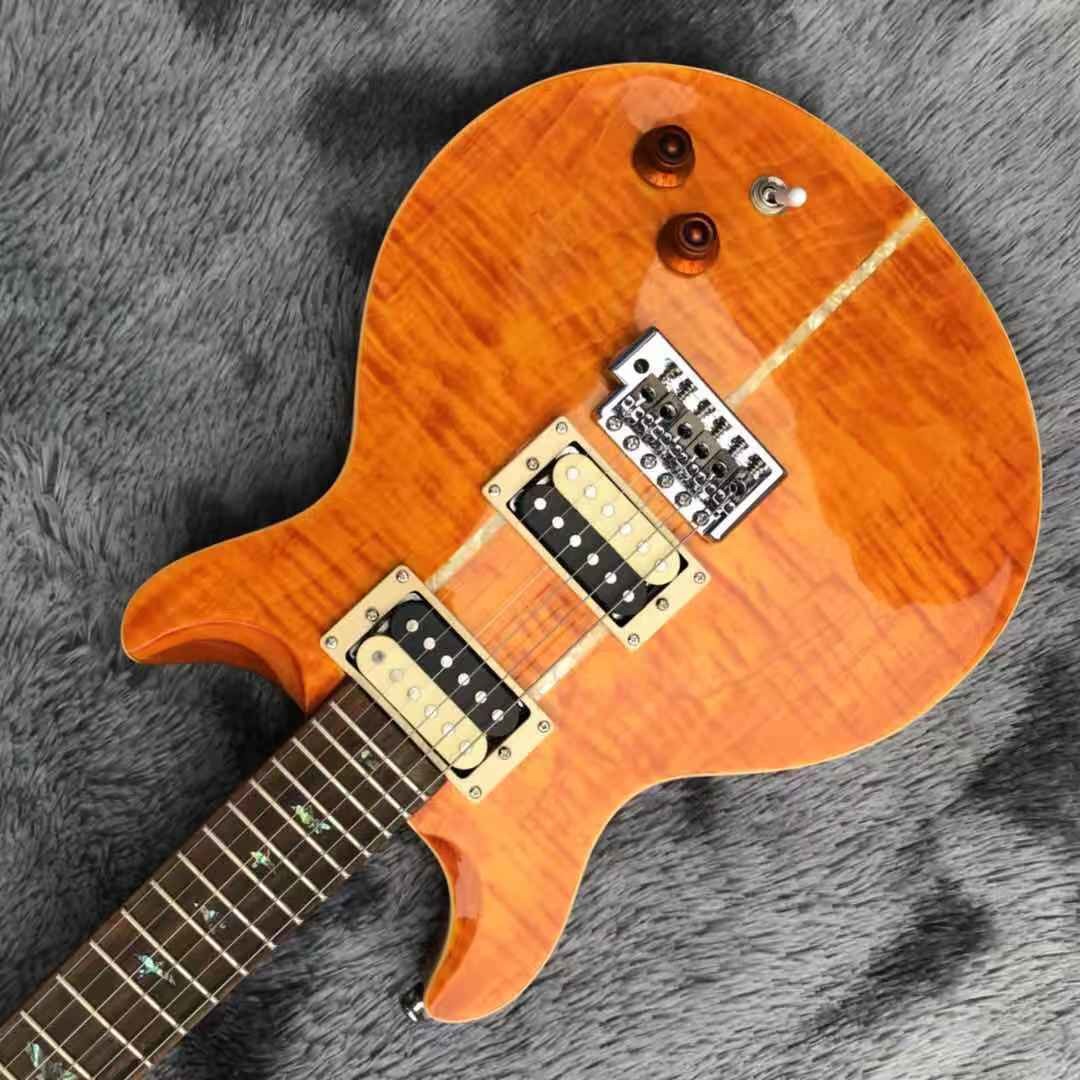Grand Carlos Type Electric Guitar with 20mm Solid Flamed Body