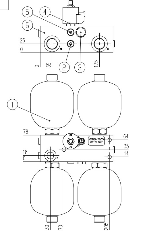OEM Solenoid Excavator Pilot Valve Hydraulic Pilot Oil Supply Manifolds For Large Manufacturing