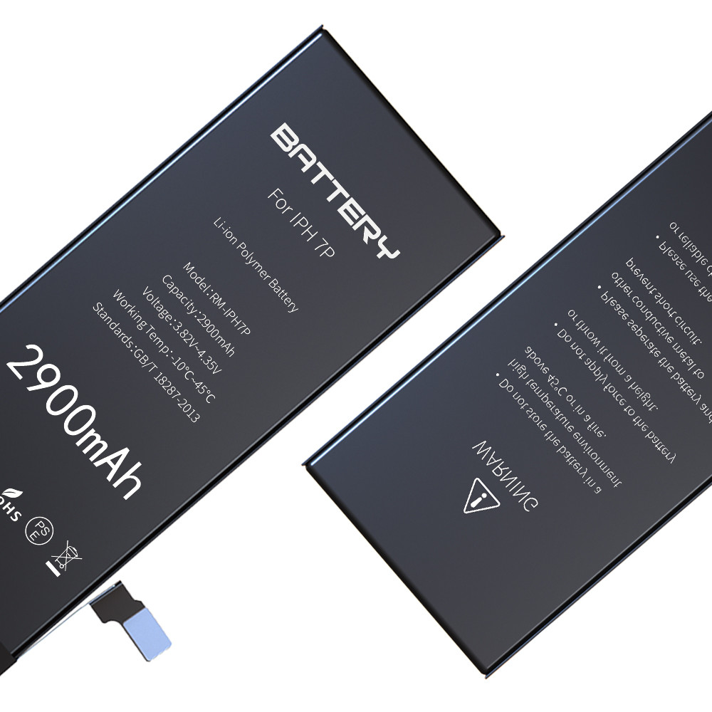 Mobile Phone Iphone 7 Plus Battery Lithium Polymer Eco - Friendly Full Cobalt