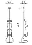 Weatherproof Automotive Wire Crimp Connectors / Automotive Style Electrical