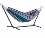 Steel Frame Outdoor Canvas Hammock Portable And Customizable For Relaxation