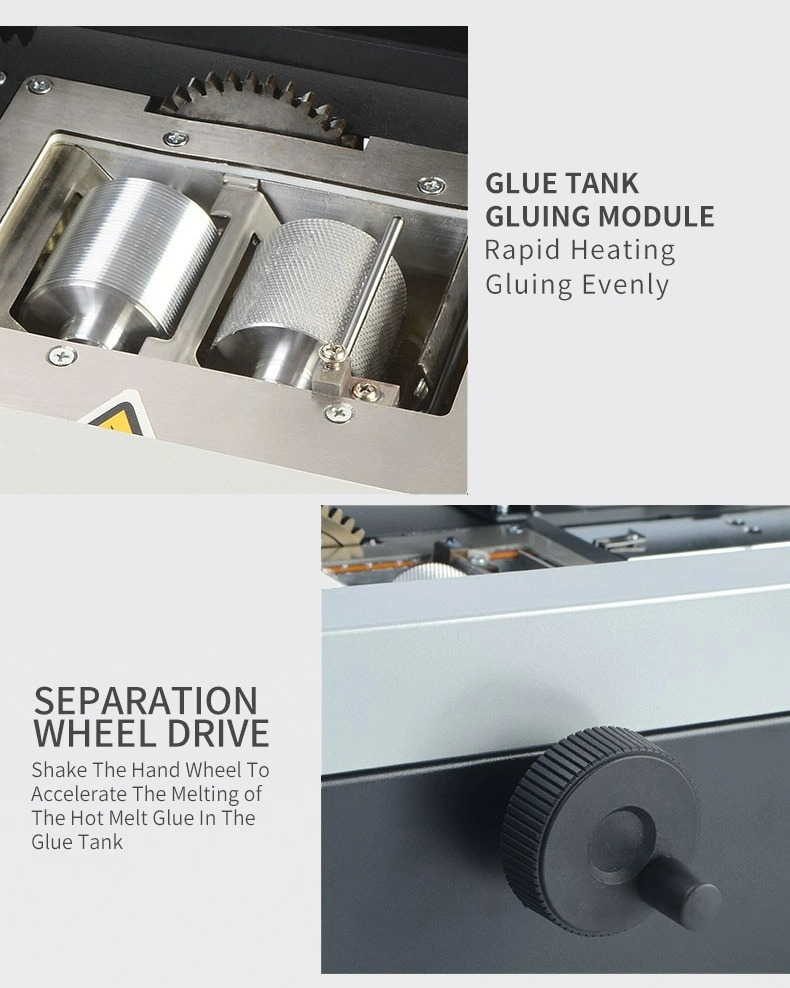 Desktop A4 Book Binding Machine Hot Melt Glue For Professional Results