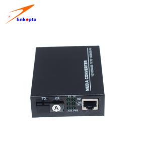 Quality SM Dual Fiber SFP Media Converter 10 / 100M 80km 1550nm SC Connector wholesale