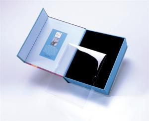 Quality Magnetic Rigid Luxury Cosmetic Packaging Boxes With PVC Cover CMYK Offset Printing wholesale