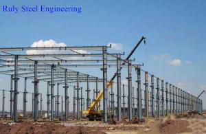 Quality Galvanized Alkyd Painting Q345 Prefab Steel Warehouse wholesale