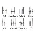 DC Coating Milling Burs Emax Milling Tools For Amman Girrbach Dental