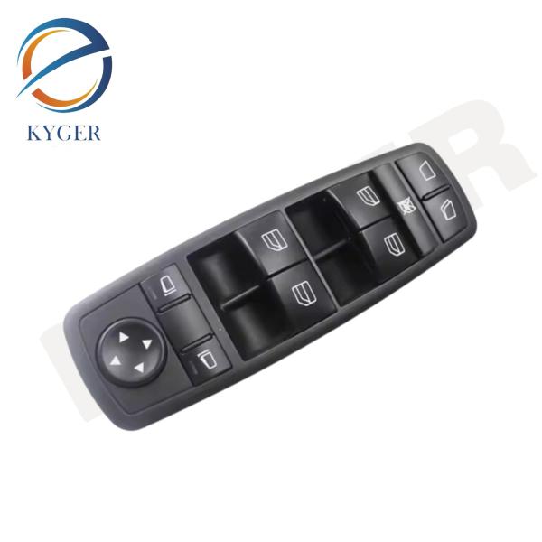 Black Left Window Switch 2518300190 Power Saving For Mercedes W164