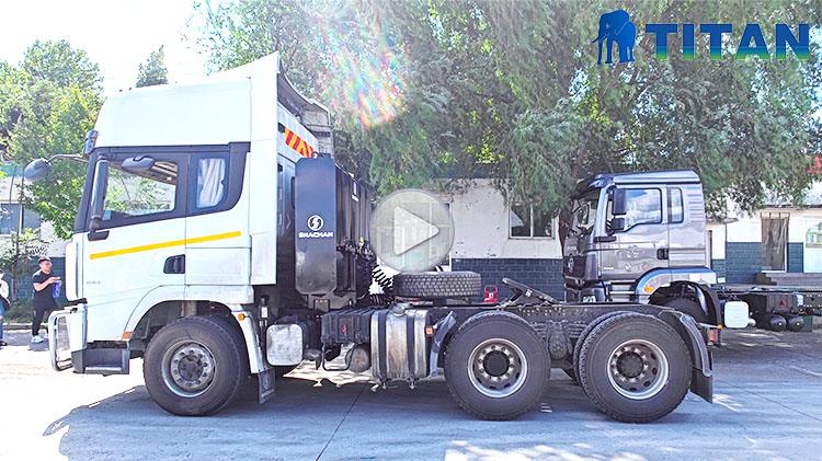 TITAN Shacman X3000 Tractor Price Shacman 6x4 Tractor Truck
