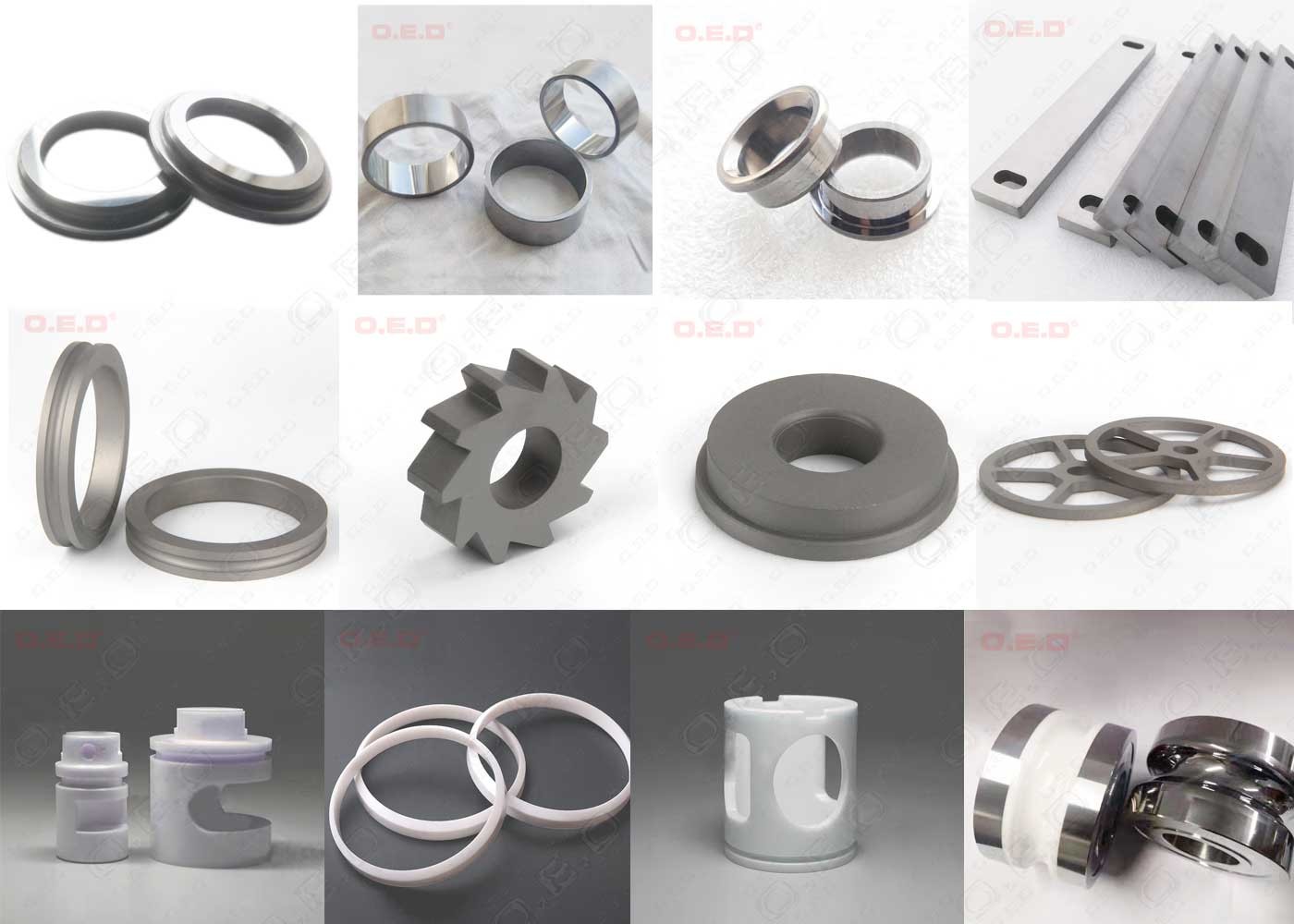 OEM Ceramic Wear Parts Choke Stem And Seat ISO 9001 certificated