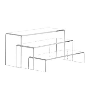 Quality Acrylic Display Riser Stand Toy Organizer , Tabletop Acrylic Cake Display OEM ODM wholesale