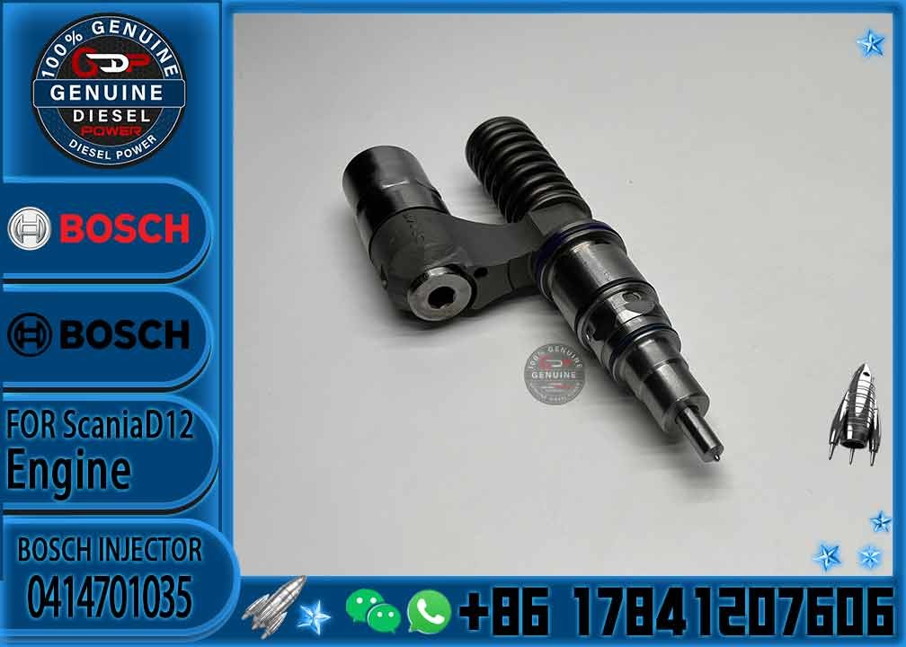 Common Rail Fuel Injector DC12 DC16 Engine 0414701035 0414701037 0414701038 0414701039 0414701040 0414701043