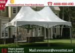 Adjustable Heavy Duty Tents White , High Peak Pole Tent For Large event party,