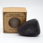 7*3.5cm Black Konjac Sponge