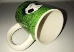 3D Relief Logo Decal Football Ceramic Novelty Mug LFGB