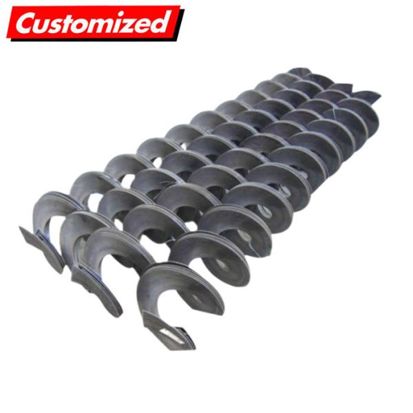 Cheap Shaftless Auger Screw Conveyor In Manufacturing Plant for sale