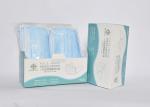 Boys Girls Children'S Disposable Face Masks Blue Melt Blown Cloth Anti - Virus