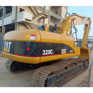 Quality Used 20 Ton CAT320 Excavator 90% Construction Machinery with Original Hydraulic Valve wholesale