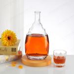 Base Material Glass Logo Acceptable Customer's Logo for Juice and Wine Bottles