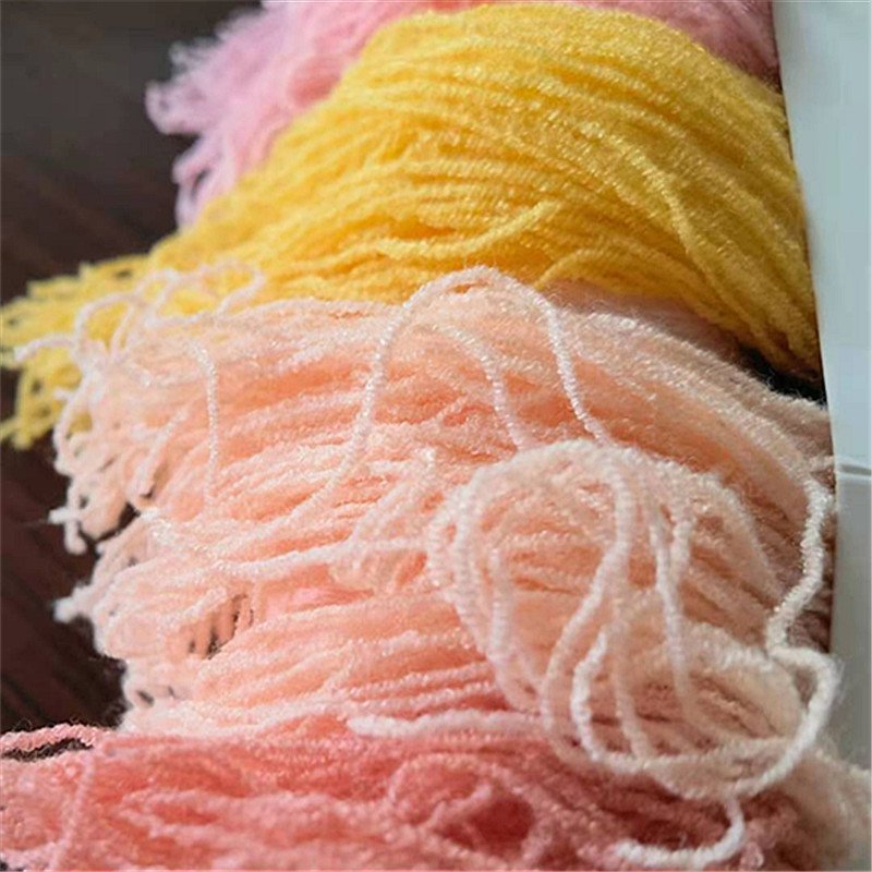 Viscose Nylon PBT Blended Soft Core Spun Yarn For Sweater Customizable