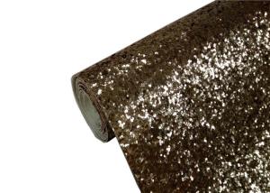 Quality Champagne Gold Shimmering Glitter Material Wallpaper Roll Fabric For Wedding House wholesale