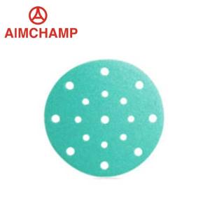 Quality Sanding Disc Hook And Loop Sanding Disc Sandpaper Disc 5 Inch 125mm Green wholesale