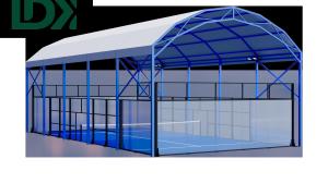 Quality OEM ODM Padel Court Padel Ball Court Custom Ceiling wholesale
