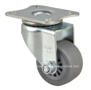 Quality 30kg Capacity Bolt Bearing Edl Mini 1.5&quot; TPE Caster 26115-53 for Industrial Equipment wholesale