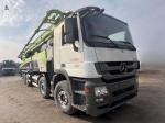 2020 Used Concrete Pumper Truck Zoomlion ZLJ5449THB 56X-6RZ On Chassis Mercedes