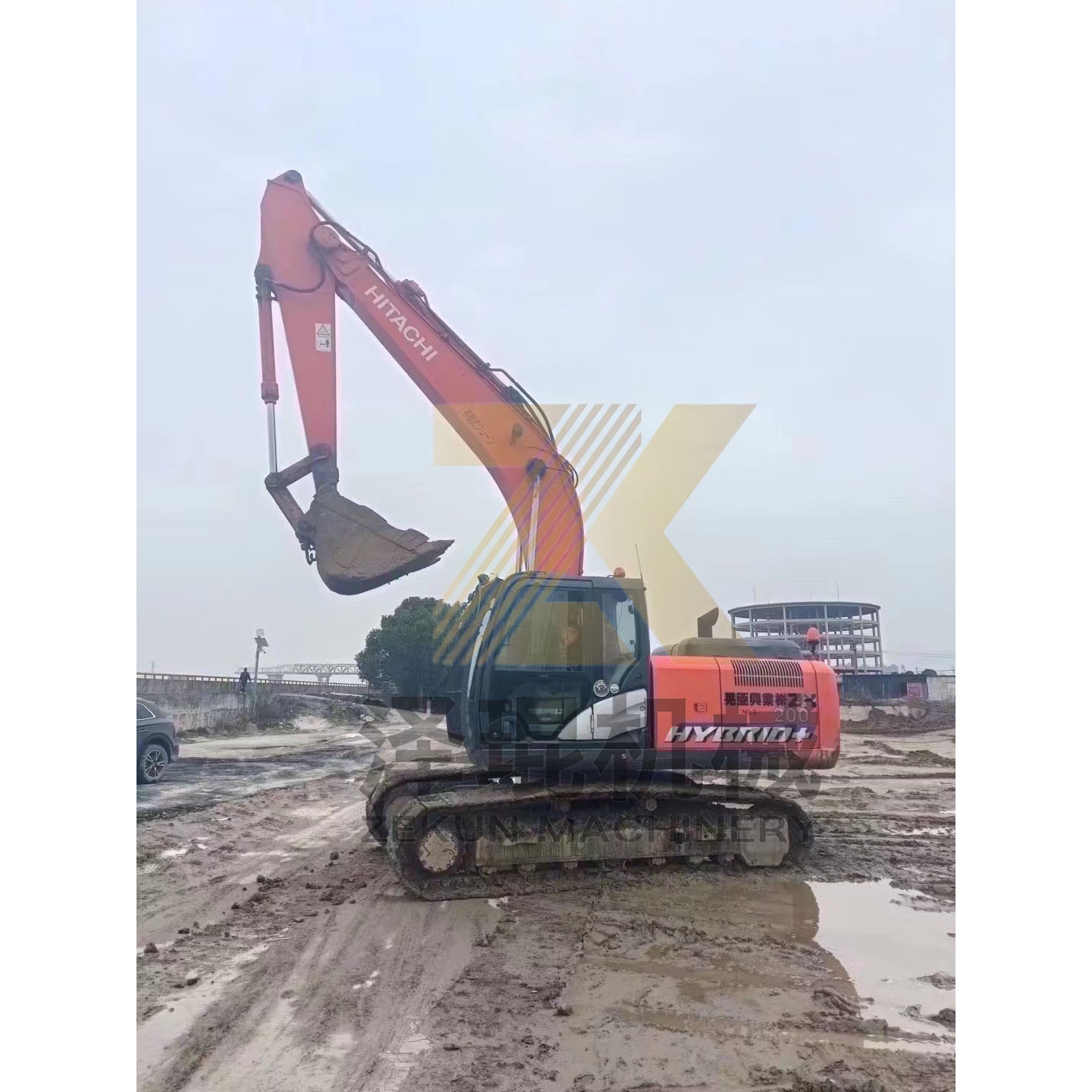 Used Hitachi Excavator ZX200 Ex 200 -3 200-5A Zaxis ZX200-3G/210-3G/240-3G/250-3G