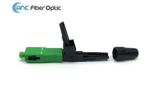 Quality Quick Connect Fiber Optic Connectors Pre Assembled SC / APC Fast Connectors wholesale