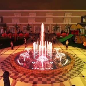 Quality Chinese garden music instrument park dancing water fountain wholesale