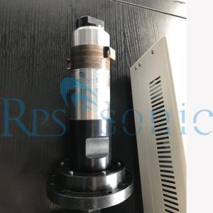Quality 2000w Plastic 20khz Ultrasonic Welding Transducer with 4 yellow pzt wholesale