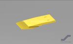 Set of Escalator Floor Plate Included Comb + Comb Plate + Middel Plate + Floor