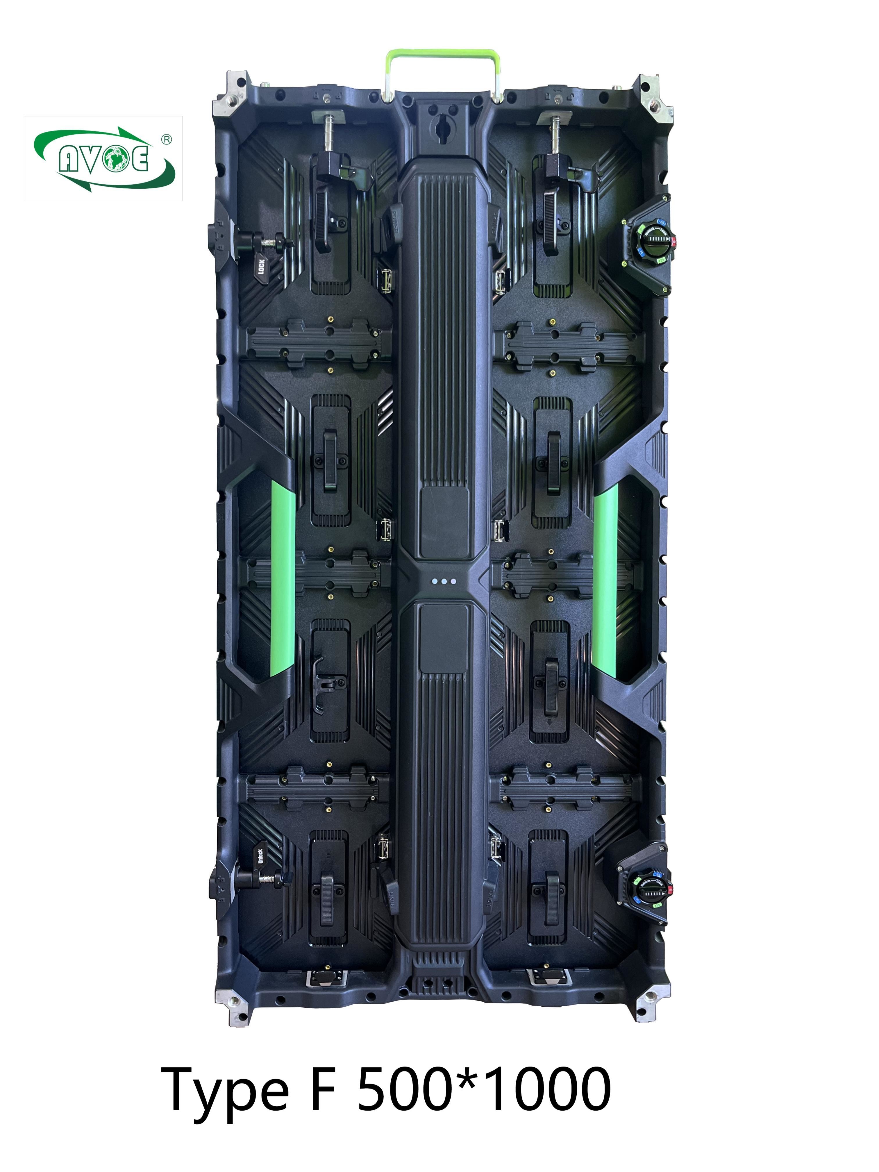 3.91mm 4K Outdoor Rental LED Display Curve Cabinet 500x500 500x1000mm