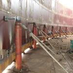 Remote Instruction Consultation for Hydraulic Jack in Tank Construction