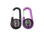 Aluminum Compass Style Snap Hook Carabiner For Backpack Keychain Outdoor