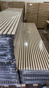 Quality Interior Acoustic Akupanel Soundproofing Office Acoustic Wood Wall Panels wholesale