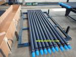 DZ40 Steel Material 76mm*1.5m Black DTH Drill Pipe For Water Well Drilling