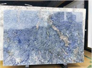 Quality Amazing Blue Granite Azul Bahia Granite For Top Hotel Decoration / Kitchen wholesale